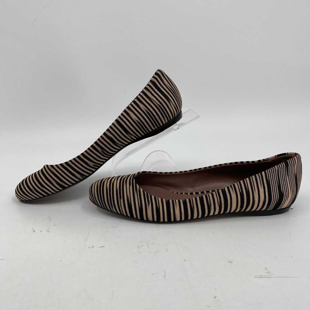 Missoni Black Tan Striped Knit Flats | Size 38.5EU - Picture 7 of 7